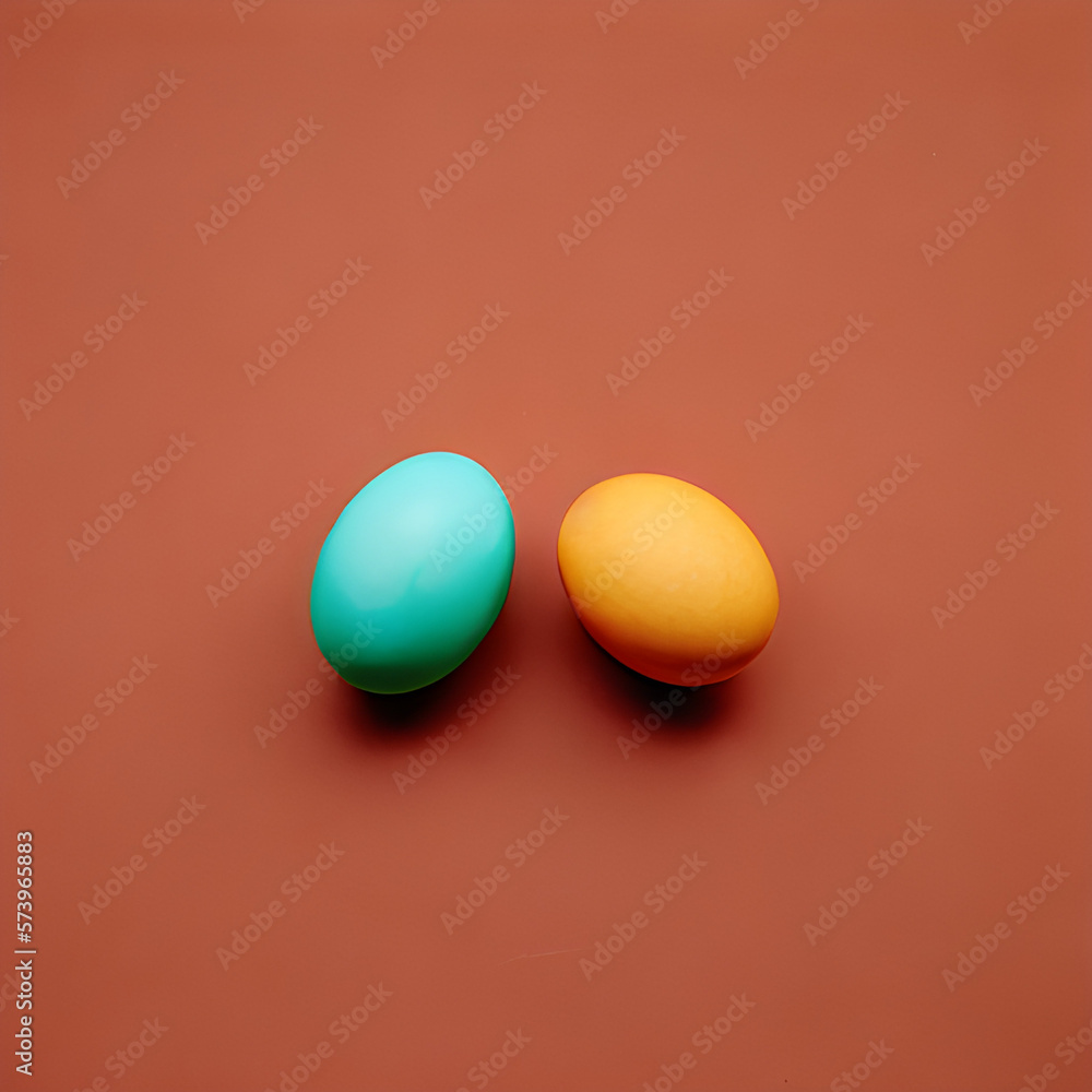 Analog style photos of easter eggs invoking a festive mood Analog style photos of easter eggs invoking a festive mood