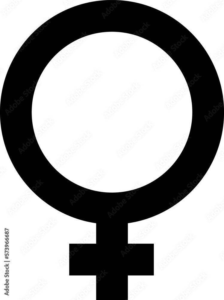 Female sex symbol icon. Female gender icon, woman sign, Female icon. Venus Symbol. Female sex symbol icon. Female gender icon, woman sign, Female icon. Venus Symbol.