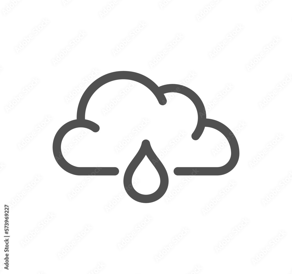Weather related icon outline and linear vector. Weather related icon outline and linear vector.