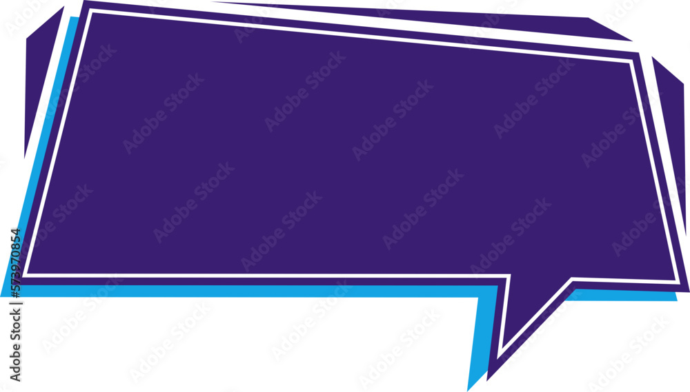 Modern speech bubble conversation symbol Modern speech bubble conversation symbol