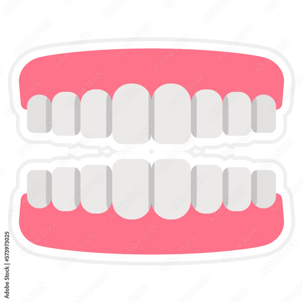 Teeth Sticker Icon Teeth Sticker Icon