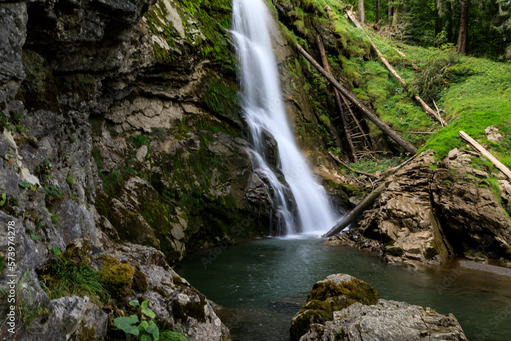 Fototapeta premium waterfall in the mountains