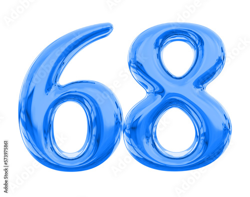 Blue Number 