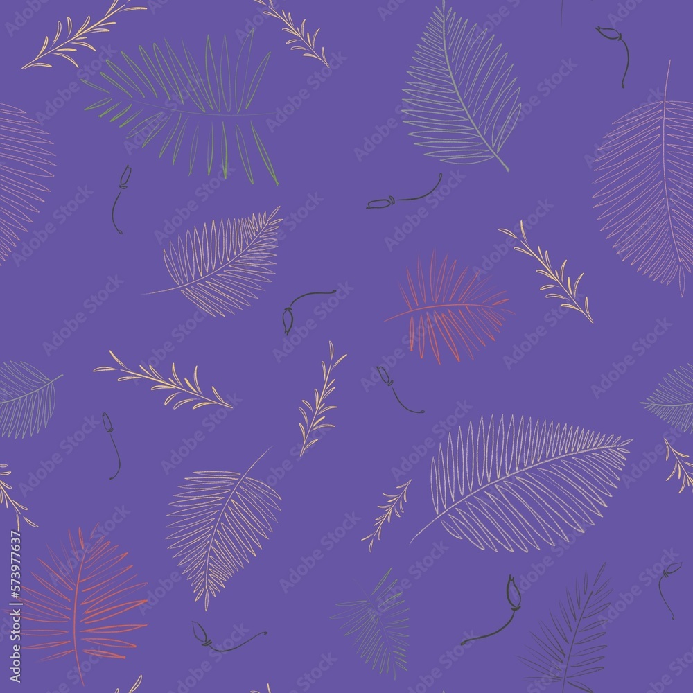 seamless pattern with leaves seamless pattern with leaves