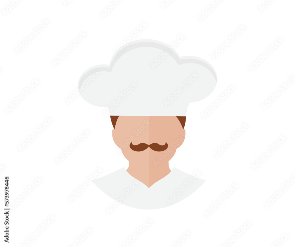 Male Chef in toque, cooking, culinary and people concept icon design. Professional chef man. Chef, Catering service, kitchen, restaurant. Cook, chef icon for your design vector design and illustration Male Chef in toque, cooking, culinary and people concept icon design. Professional chef man. Chef, Catering service, kitchen, restaurant. Cook, chef icon for your design vector design and illustration