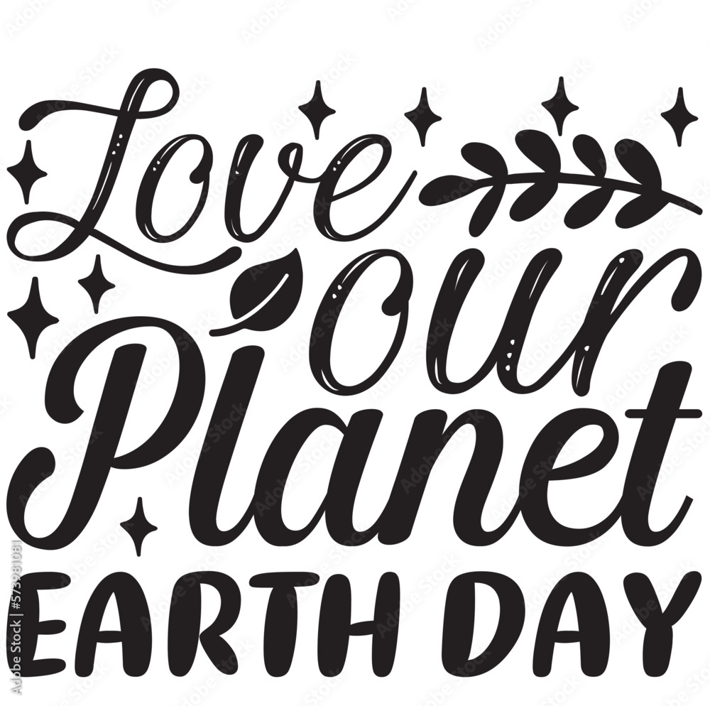 Love our planet earth day SVG cut files