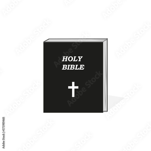 Bible vector graphics on a white background