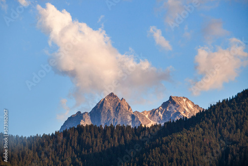 Mountains near Arkhyz, Russia photo