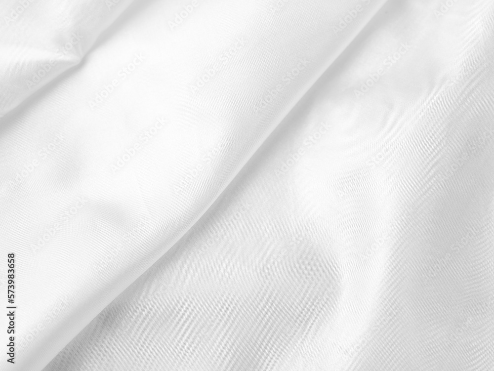 Fototapeta premium white silk fabrik background with copy space for inscription,satin backdrop