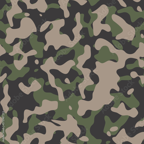 Seamless camouflage pattern