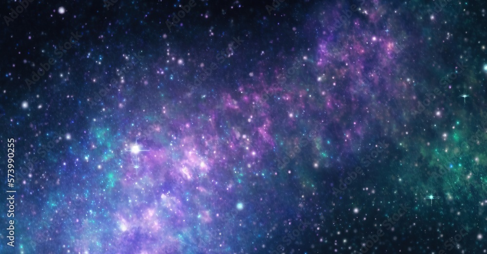 Galaxy in Space. Brights stars in the universe. Generative AI. Galaxy in Space. Brights stars in the universe. Generative AI.