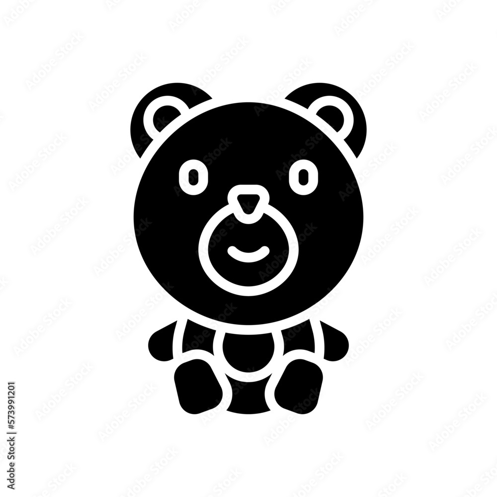 teddy bear icon for your website design, logo, app, UI. teddy bear icon for your website design, logo, app, UI.