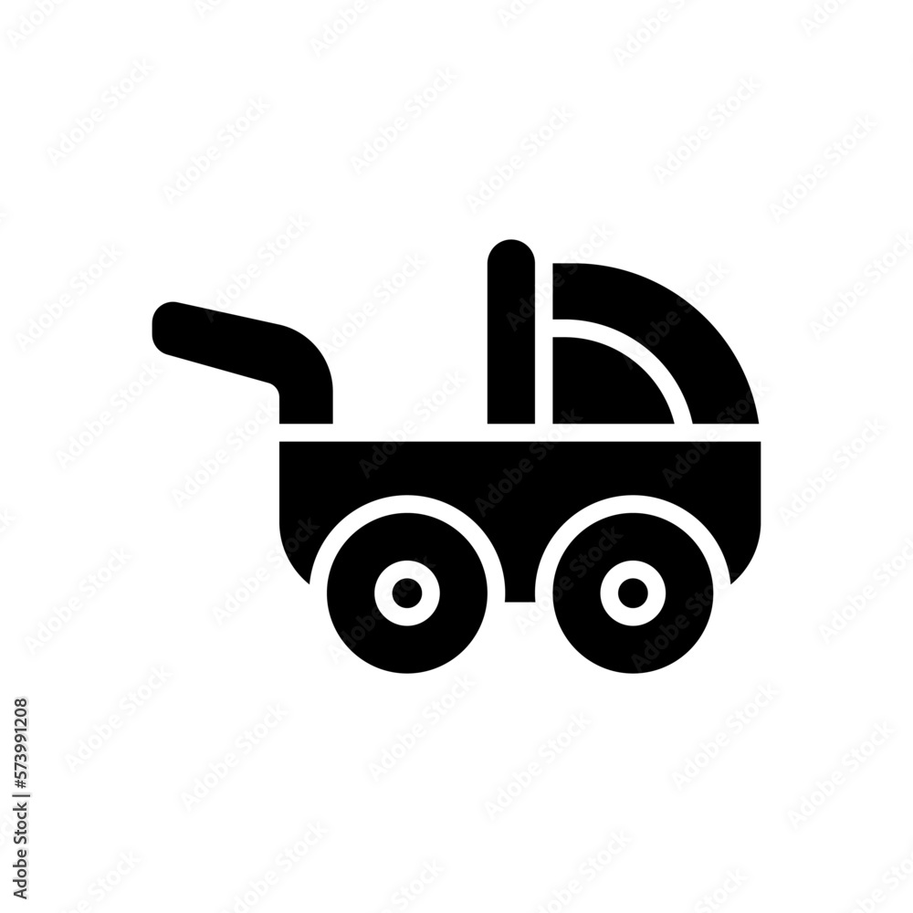 stroller icon for your website design, logo, app, UI. stroller icon for your website design, logo, app, UI.