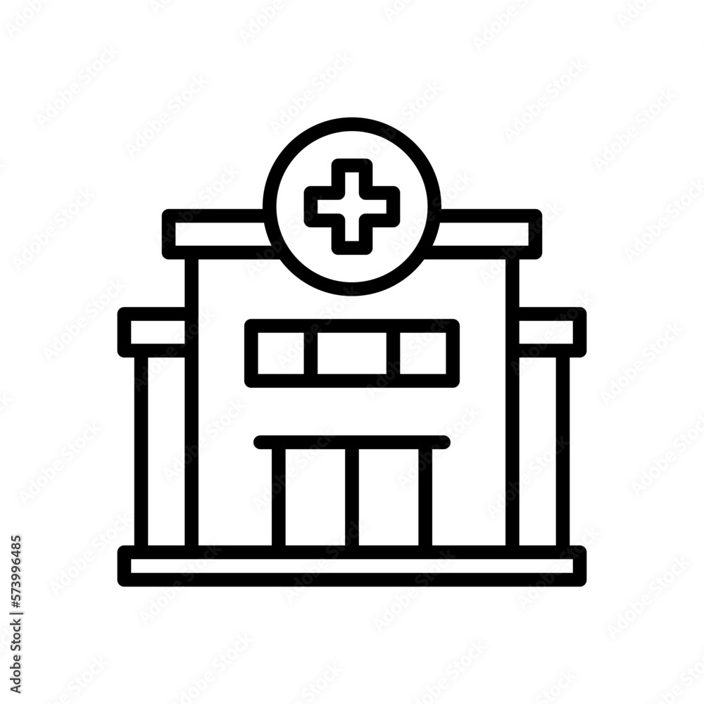 hospital icon for your website design, logo, app, UI. hospital icon for your website design, logo, app, UI.
