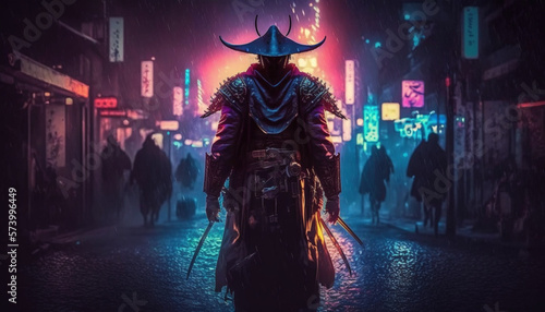 Samurai Cyberpunk