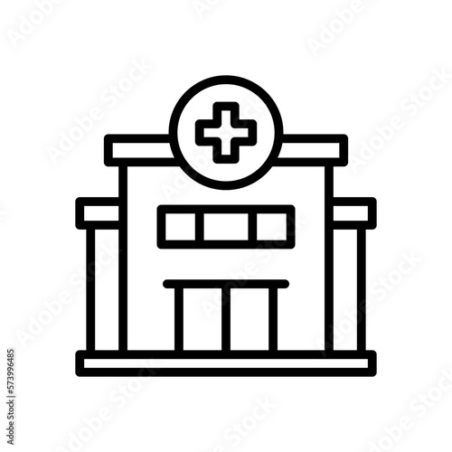 hospital icon for your website design, logo, app, UI. 