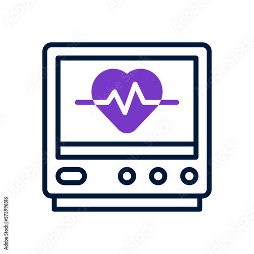 cardiogram icon for your website design, logo, app, UI. 