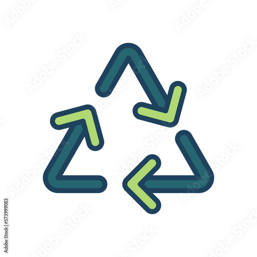 recycle icon for your website design, logo, app, UI. 