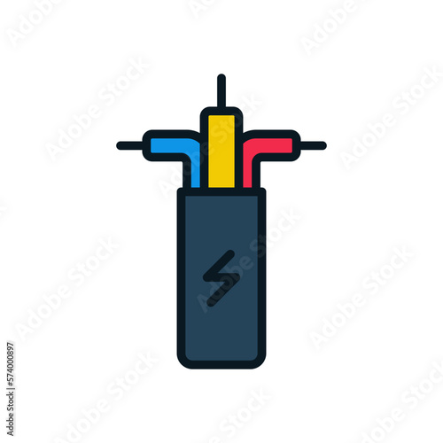 wiring icon for your website design, logo, app, UI. 