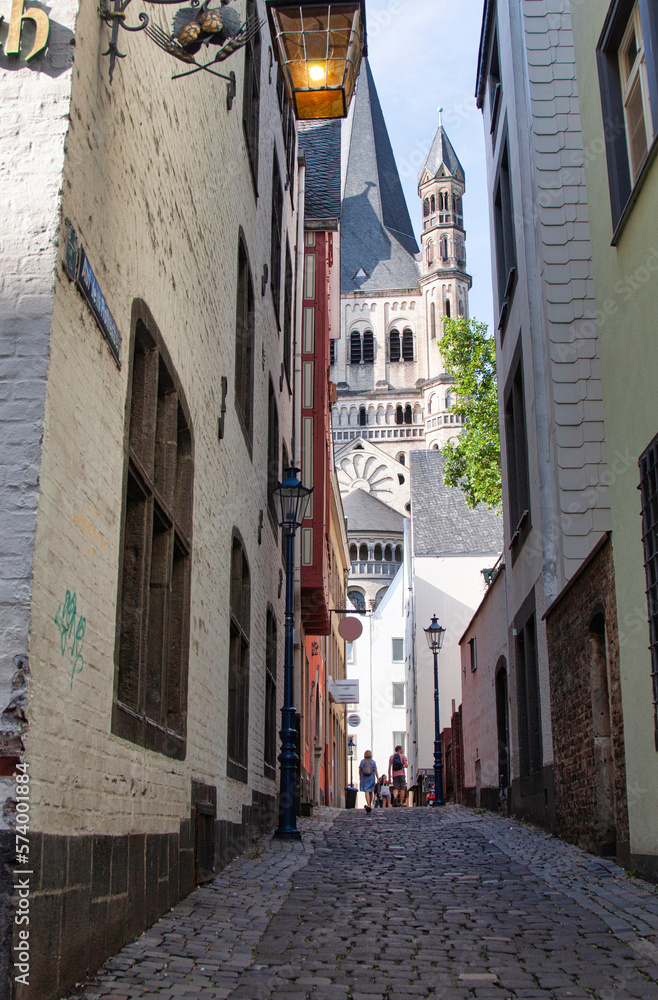 Fototapeta premium Köln, Durchblicke in der Altstadt