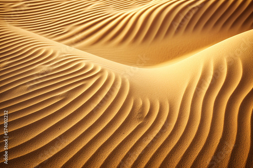 Desert sand dune texture closeup