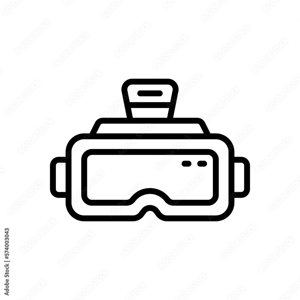 vr glasses icon for your website, mobile, presentation, and logo design. vr glasses icon for your website, mobile, presentation, and logo design.