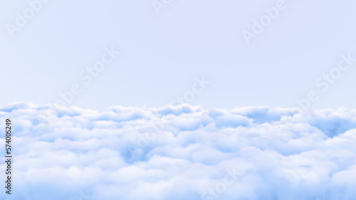 soft clouds in the sky stage fluffy cotton candy dream background