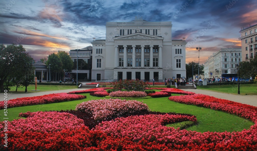 Teatro dell'Opera Nazionale a Riga, Lettonia