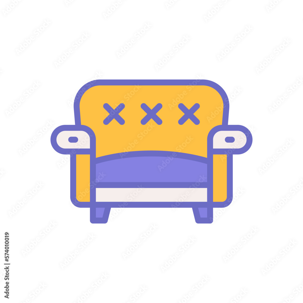 sofa icon for your website design, logo, app, UI. 