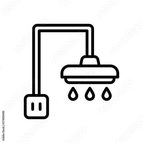 shower icon for your website design, logo, app, UI. 