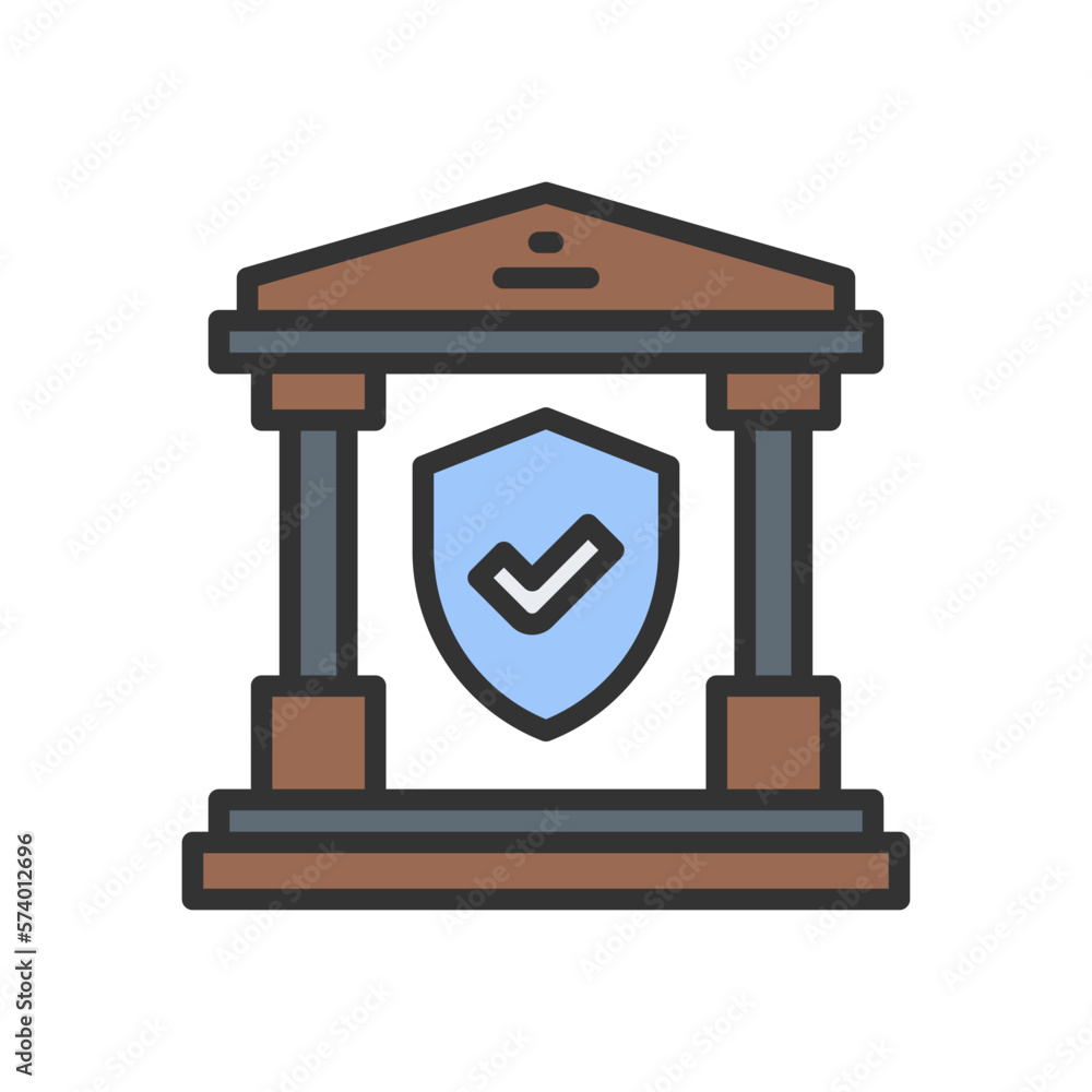 banking insurance icon for your website, mobile, presentation, and logo design. banking insurance icon for your website, mobile, presentation, and logo design.