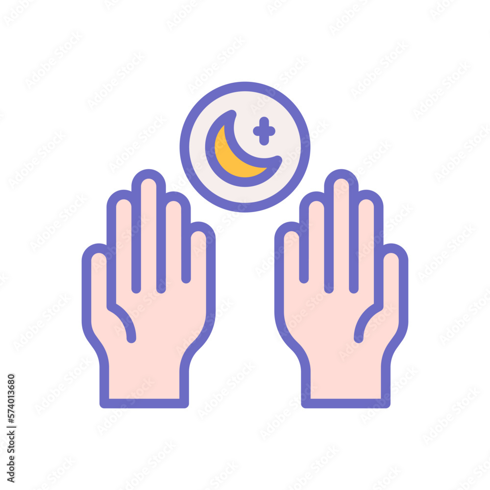 pray icon for your website design, logo, app, UI. pray icon for your website design, logo, app, UI.