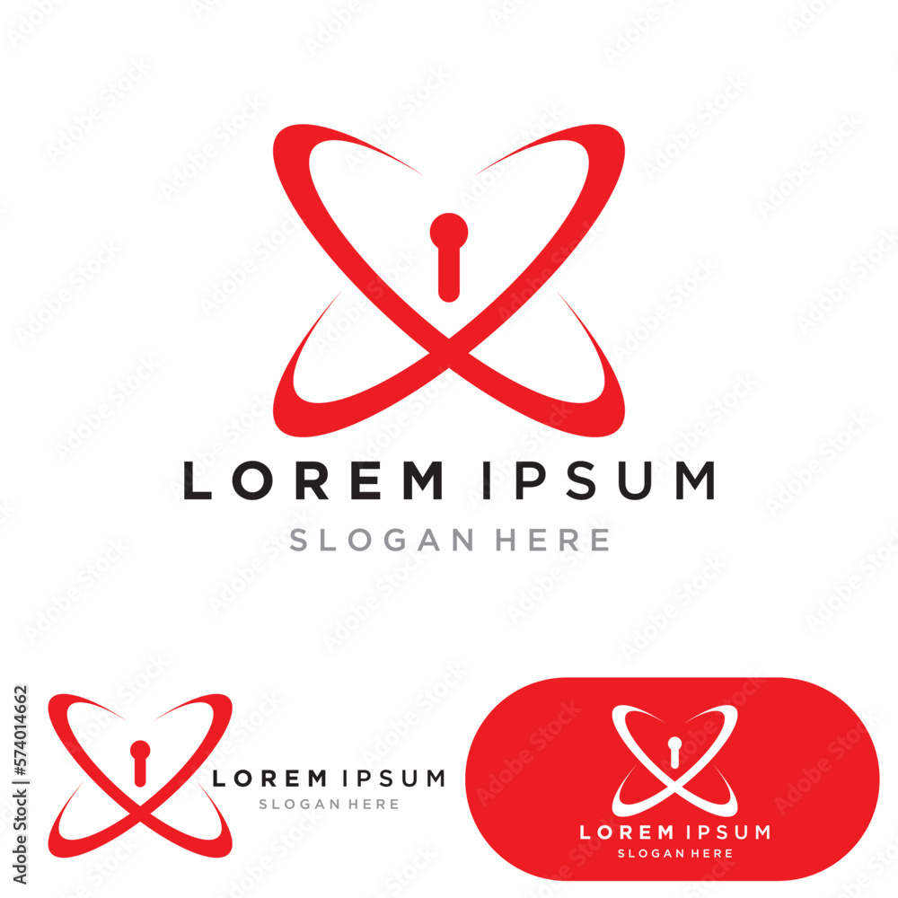 Love Home lock Logo. Heart and House Icon Combination. Health and Care ...