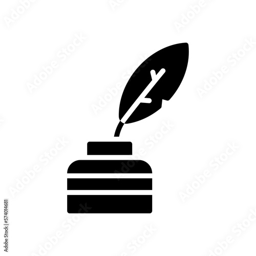 inkwell icon for your website design, logo, app, UI. 