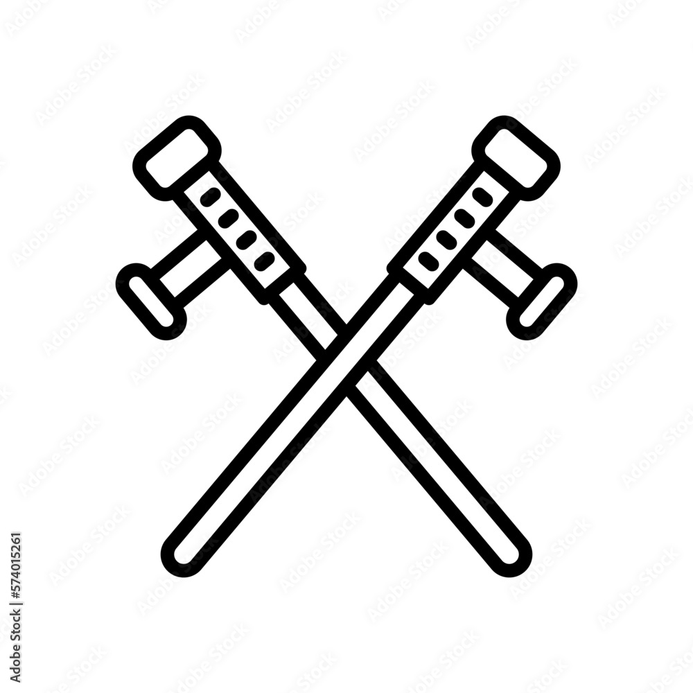 baton icon for your website design, logo, app, UI. baton icon for your website design, logo, app, UI.