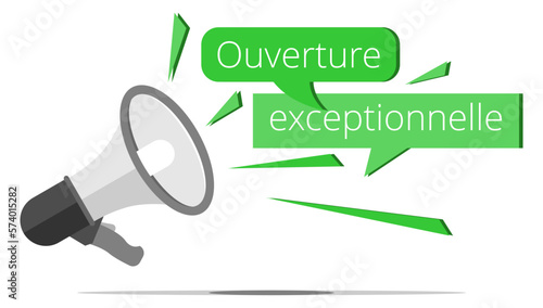 Mégaphone - Ouverture Exceptionnelle