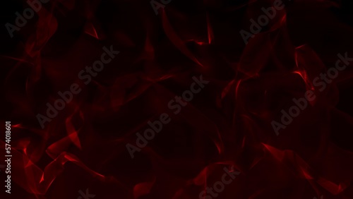 Abstract Design Background_Fractal_Silk_FlowupB_loop_red