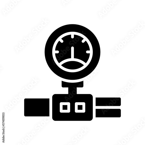 water meter icon for your website design, logo, app, UI. 
