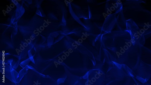 Abstract Design Background_Fractal_Silk_FlowupB_loop_blue