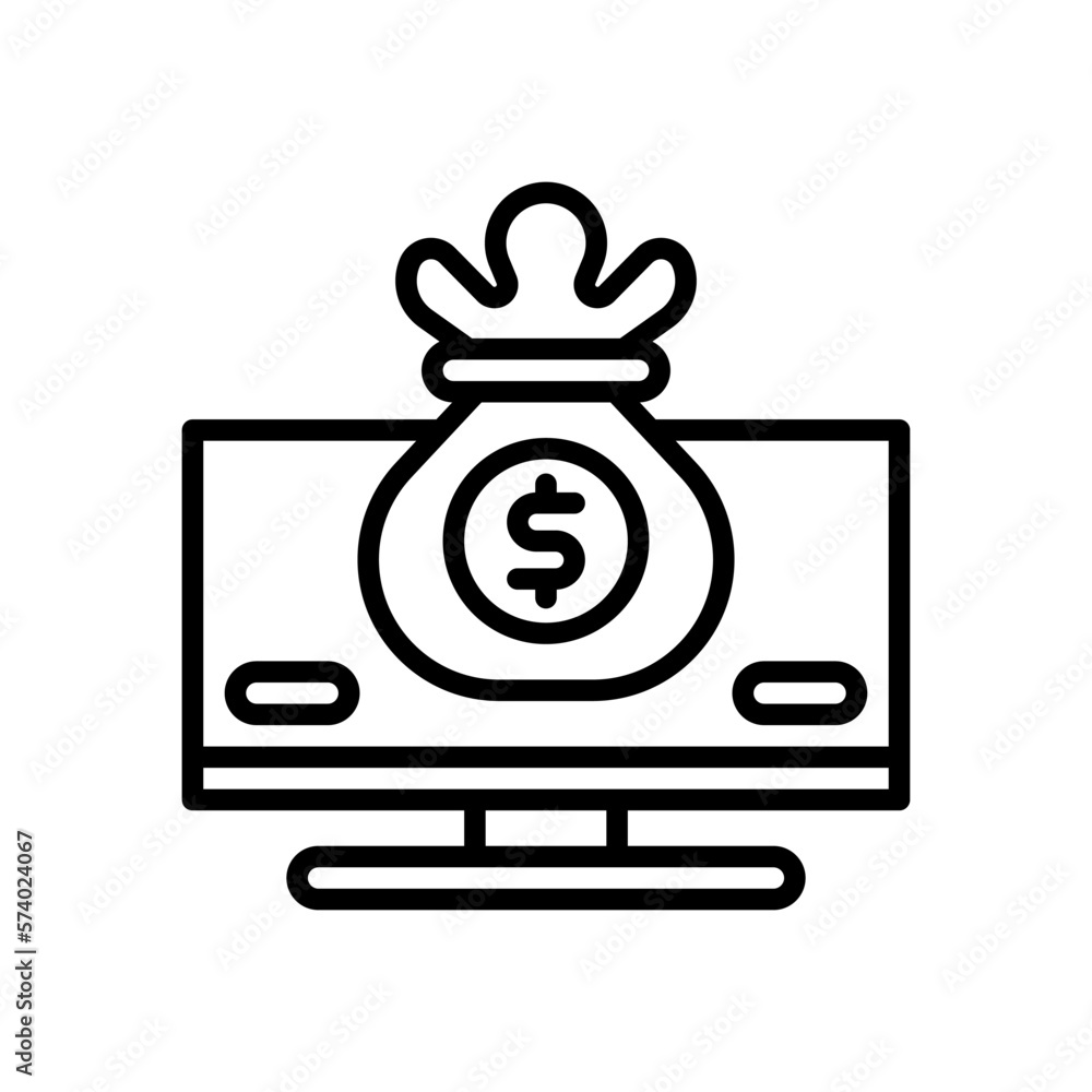 money bag icon for your website, mobile, presentation, and logo design. money bag icon for your website, mobile, presentation, and logo design.