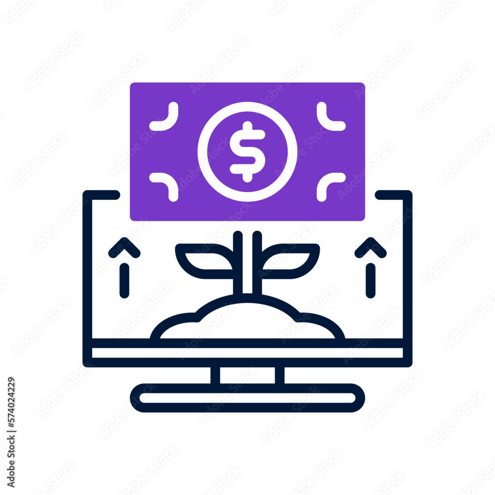 growth flow icon for your website, mobile, presentation, and logo design. growth flow icon for your website, mobile, presentation, and logo design.