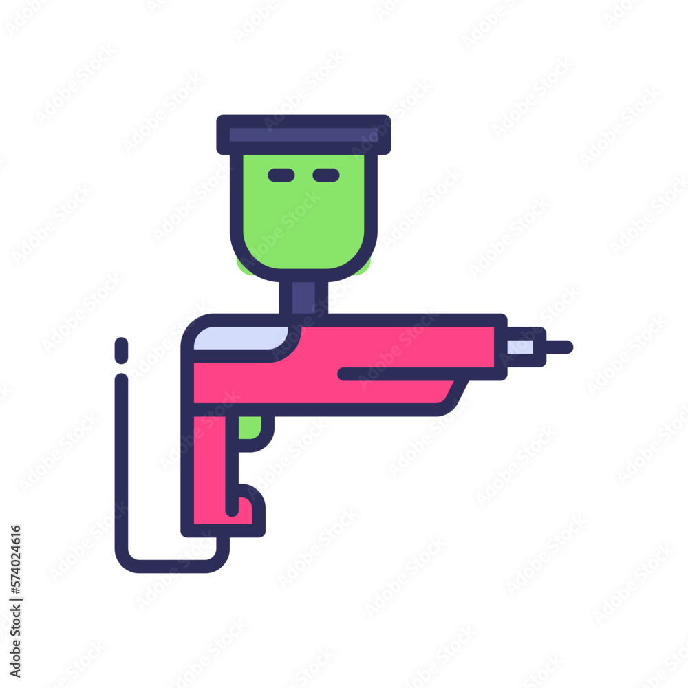spray gun icon for your website, mobile, presentation, and logo design. spray gun icon for your website, mobile, presentation, and logo design.
