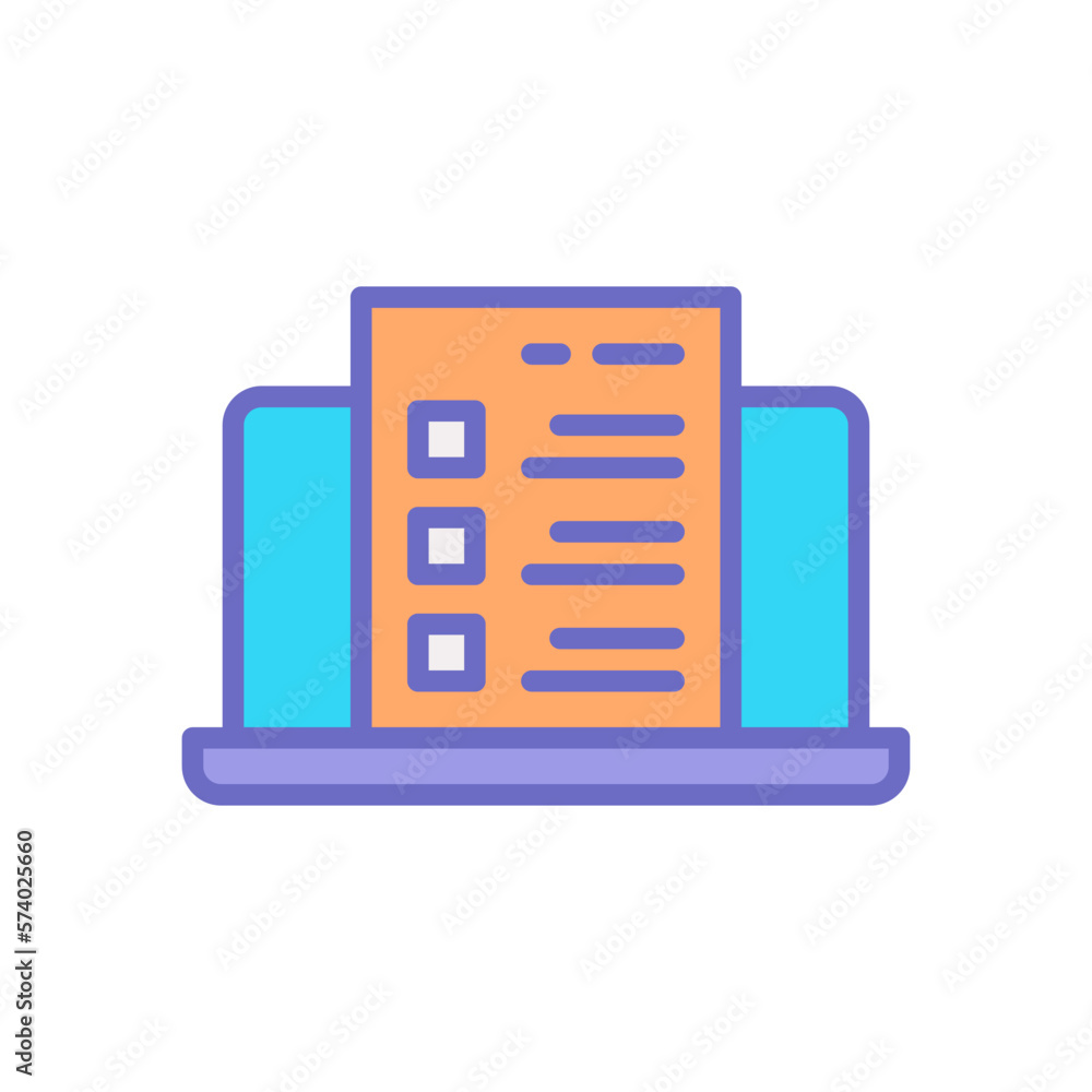 online test icon for your website design, logo, app, UI. online test icon for your website design, logo, app, UI.
