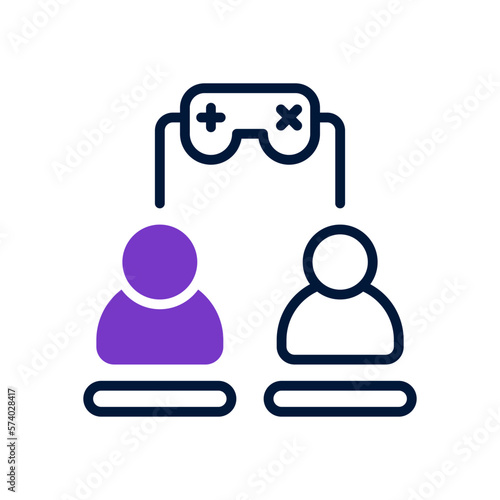 pvp icon for your website design, logo, app, UI. 