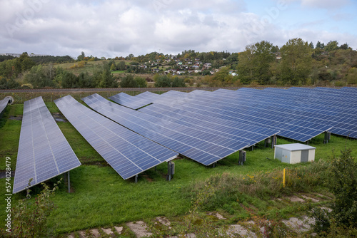 Wallpaper Mural Solaranlage Solarpanele Solarstrom Erneuerbare Energie Torontodigital.ca