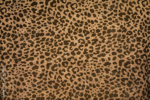 Leopard effect, fabric pattern, Background sample, seamless background print. Leopard print seamless image. Animal print fashion Fabric. Animal fur clothes pattern.