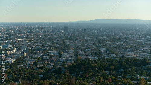 Wallpaper Mural Los Angeles Daytime Time Lapse 70ｍｍ from Griffith Park California USA Torontodigital.ca