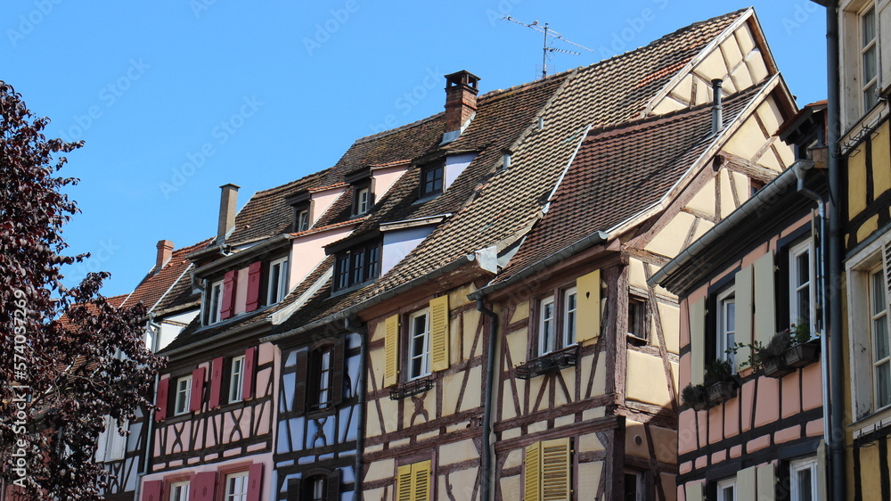 Fototapeta premium Old European Houses