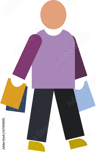 person with a bag