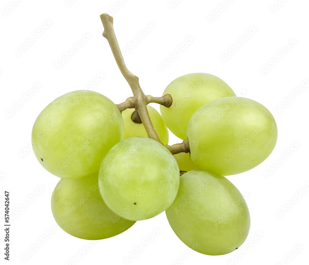 Delicious grapes cut out. Based on Generative AI Delicious grapes cut out. Based on Generative AI